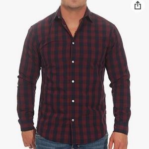 Jack & Jones Plaid Button Down
